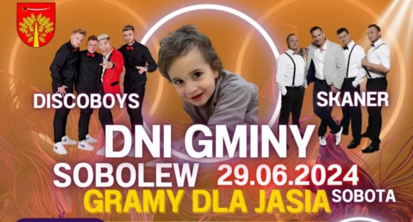 Już w najbliższy weekend bawimy się na Dniach Gminy Sobolew i pomagamy Jasiowi Greli! 