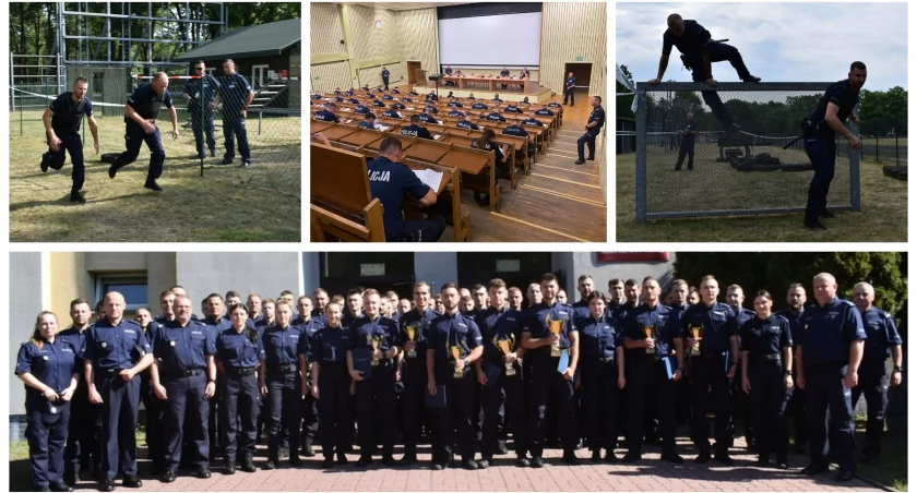 Nasi policjanci na podium Turnieju Par Patrolowych