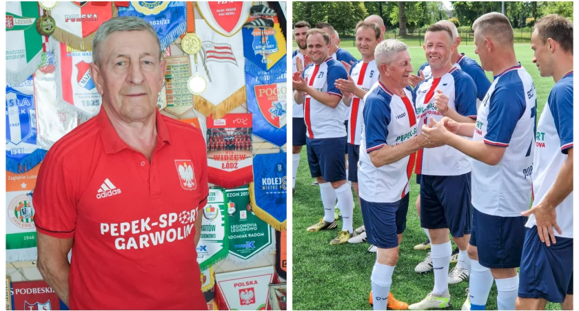 Jako dziecko podawał piłki seniorom i czyścił im buty. Stał się legendą i ikoną polskiej piłki nożnej