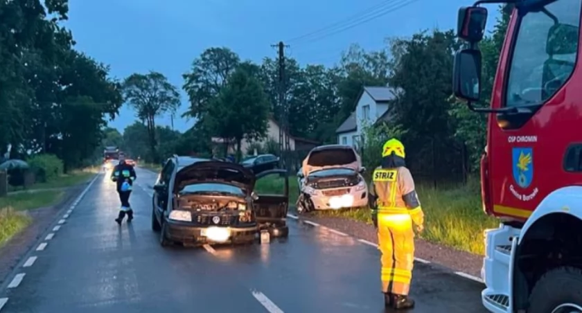 Ten manewr kierowcy volkswagena mógł skończyć się tragicznie 
