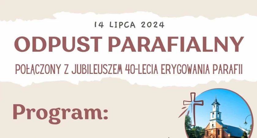 Odpust i jubileusz parafii już w niedzielę! Program świętowania