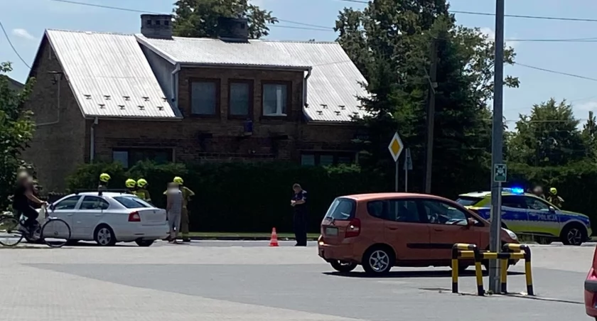 Potrącenie motocyklisty i pieszego –  Obaj trafili do szpitala