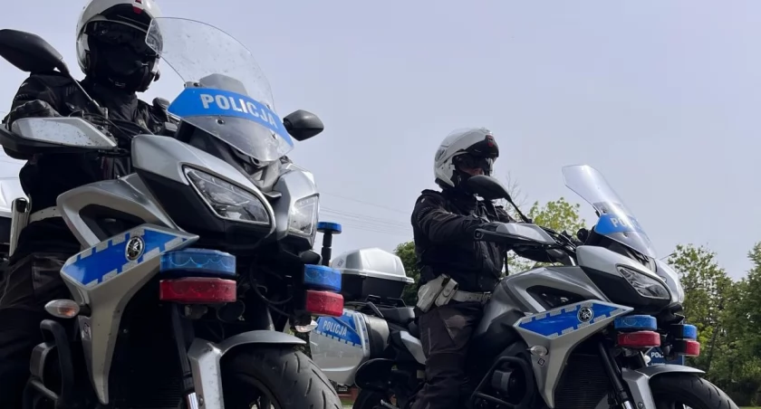 Policyjne motocykle BMW na drogach powiatu! Zatrzymany ma problemy!