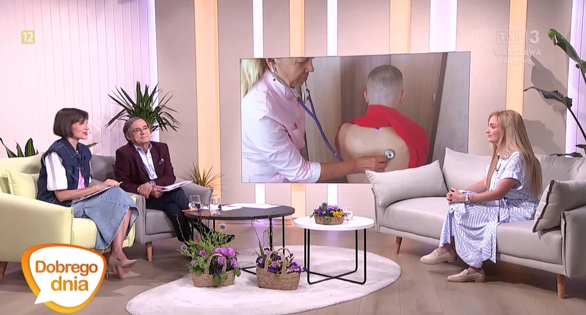 W telewizji śniadaniowej o zawodzie pielęgniarki