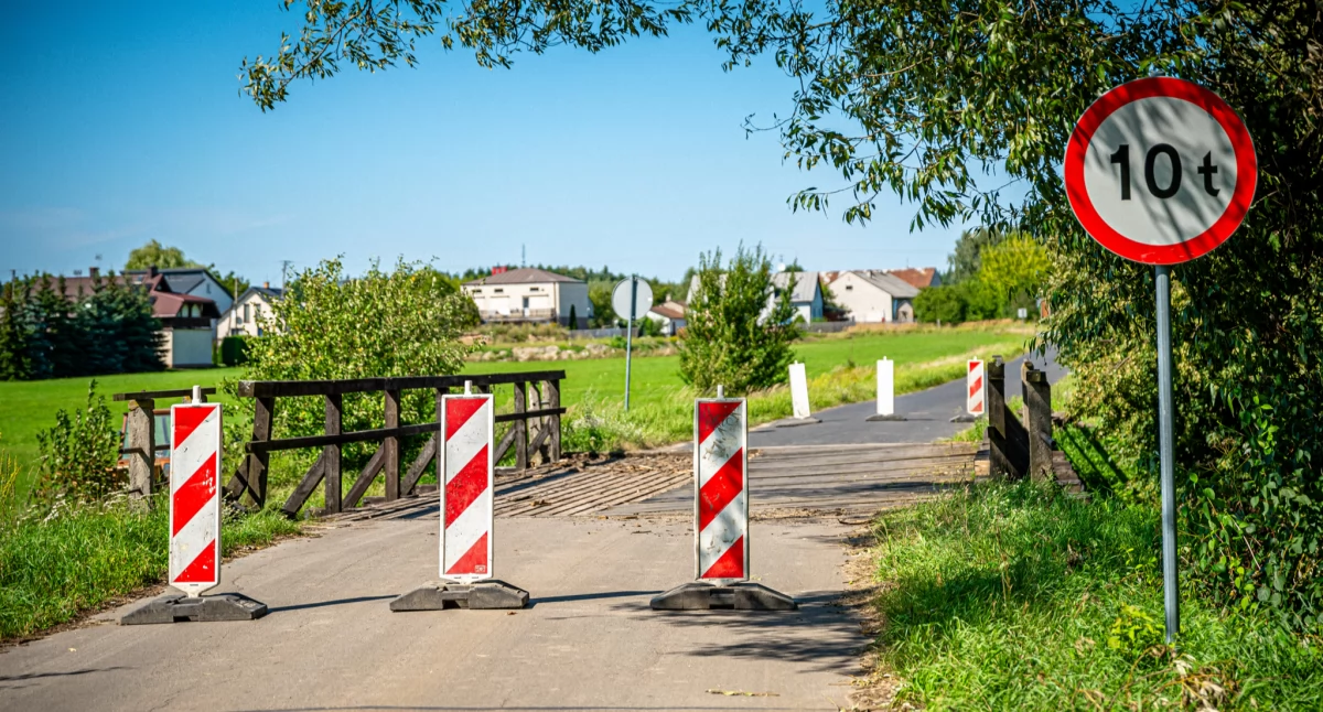 Awaria mostu! Trwa remont - Wyznaczono objazd