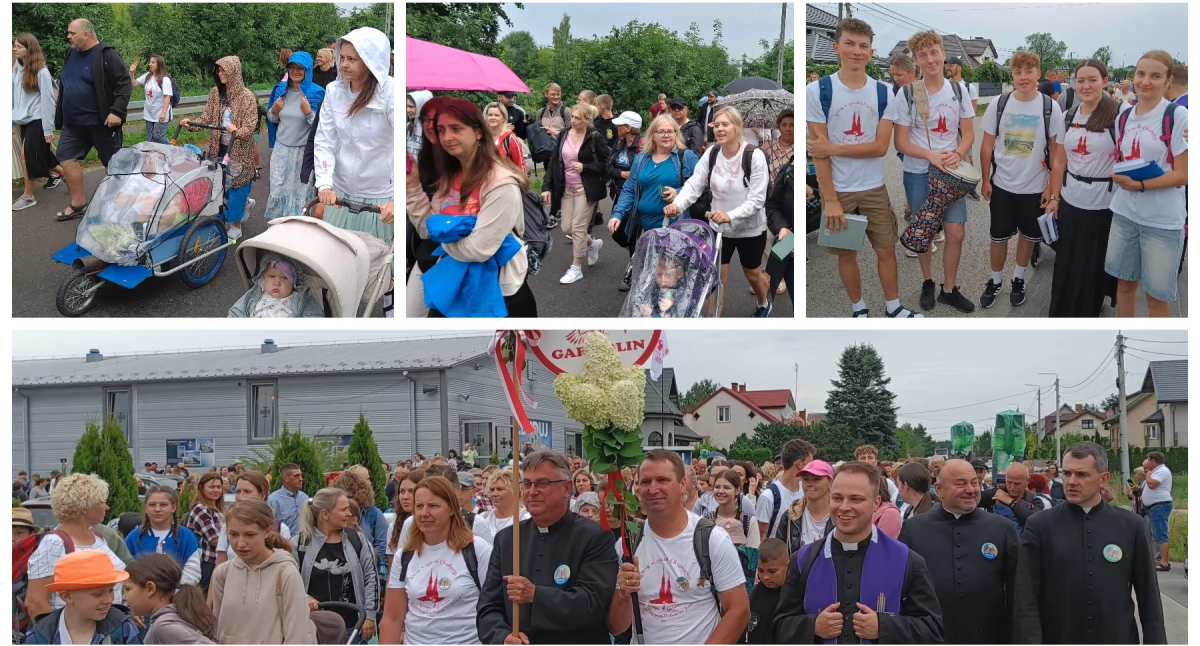 Wyruszyli w deszczu! Pielgrzymi są już w drodze na Jasną Górę!