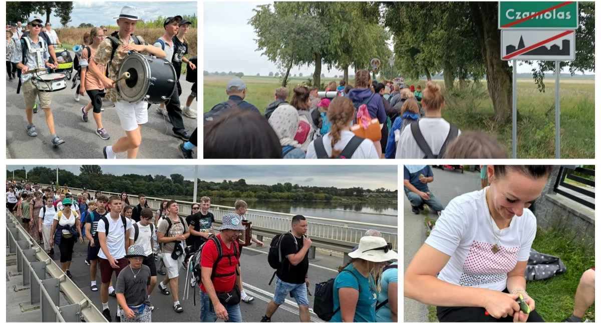 Pielgrzymi idą dalej! Dziś pokonają około 26 km