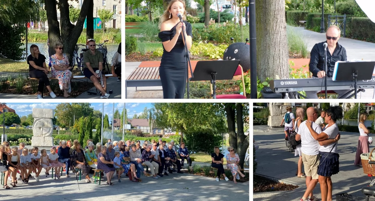 Niecodzienny koncert pod chmurką