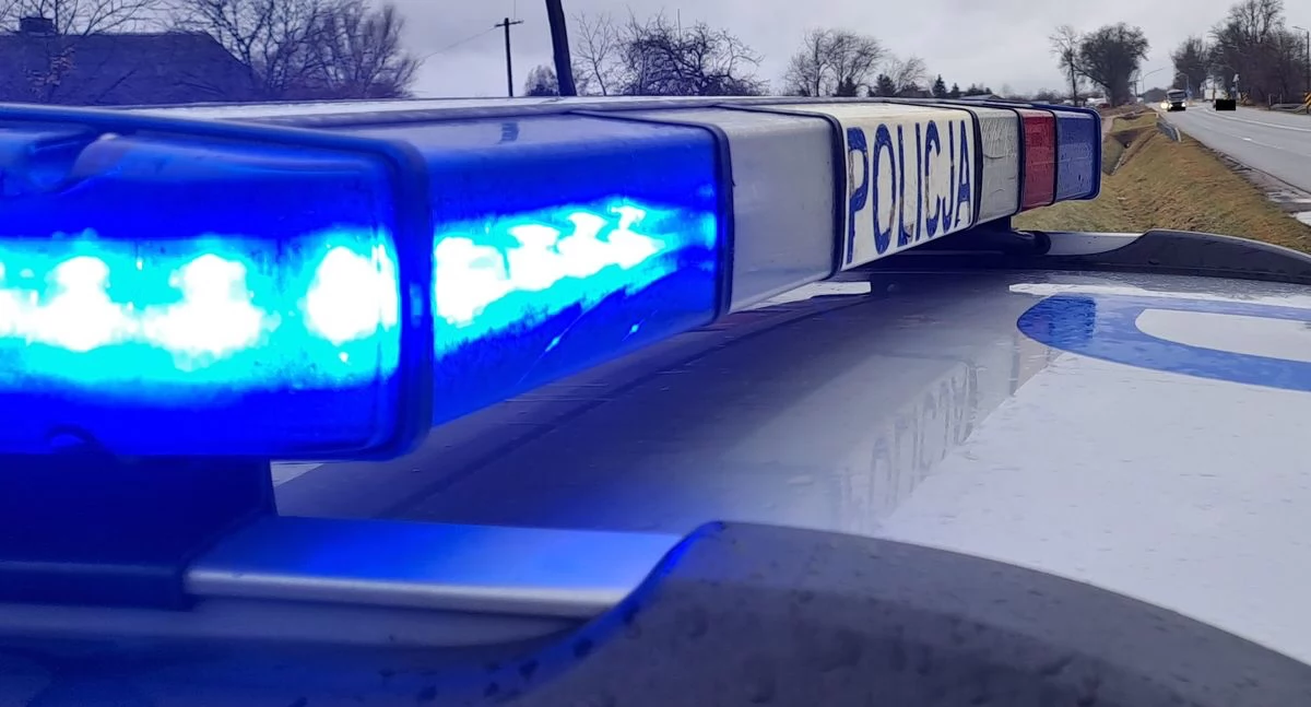 71-letni rowerzysta trafił do szpitala
