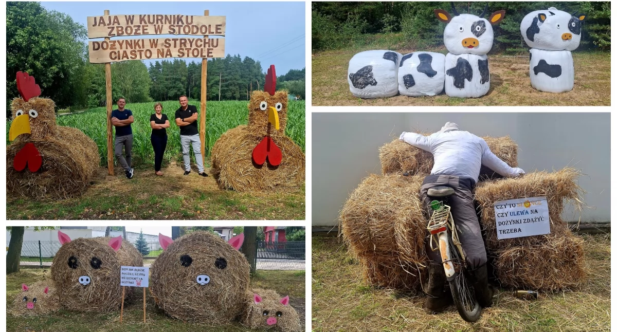 W przezabawny sposób zapraszają na dożynki!