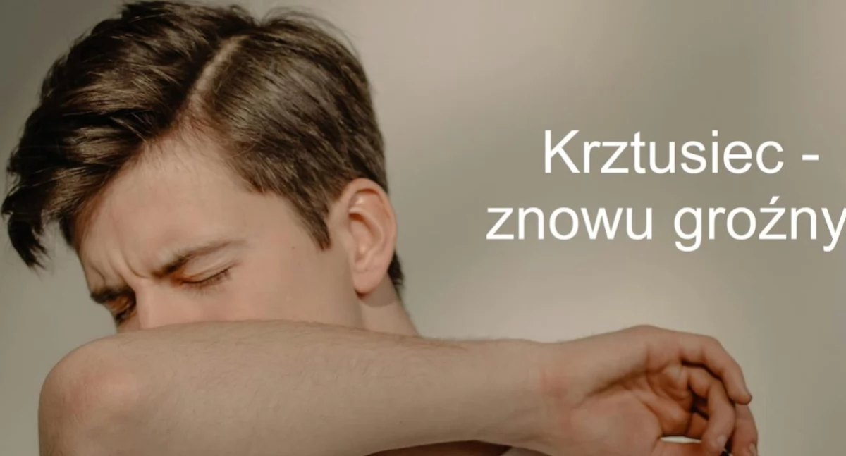 Krztusiec w powiecie - Rośnie liczba zachorowań. Porównanie z 5 lat
