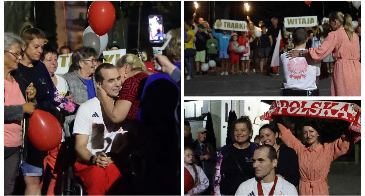 Mieszkańcy gorąco powitali wracającego z Paryża mistrza! 