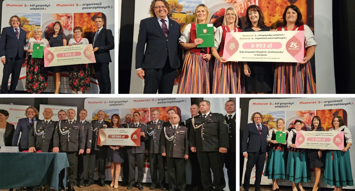 Są pieniądze dla gospodyń i strażaków