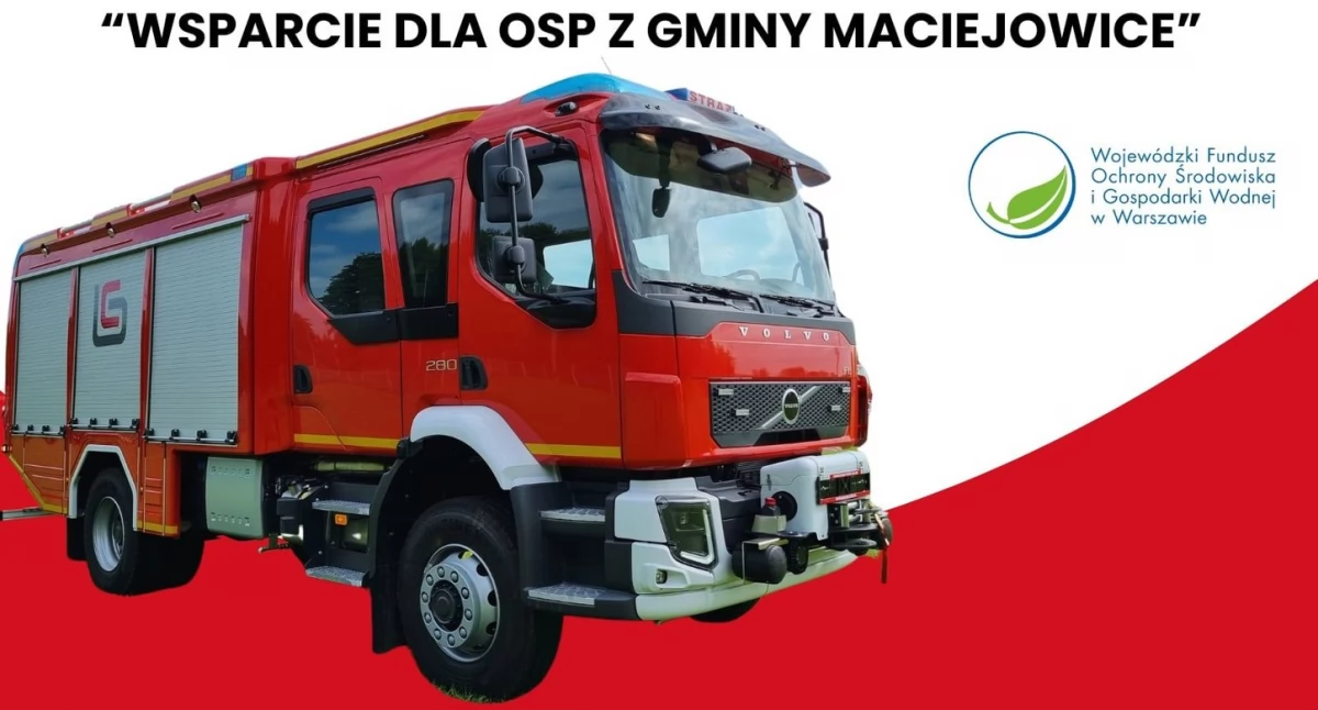 Uroczyście przekażą wóz strażacki