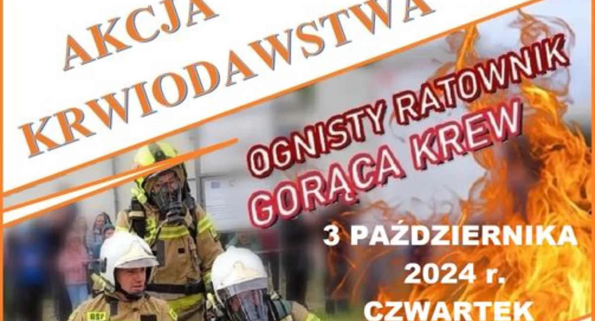Akcja dla strażaków i mieszkańców