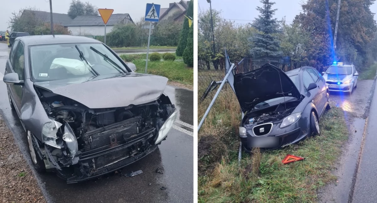 Poważna kolizja na skrzyżowaniu! Apel policji!