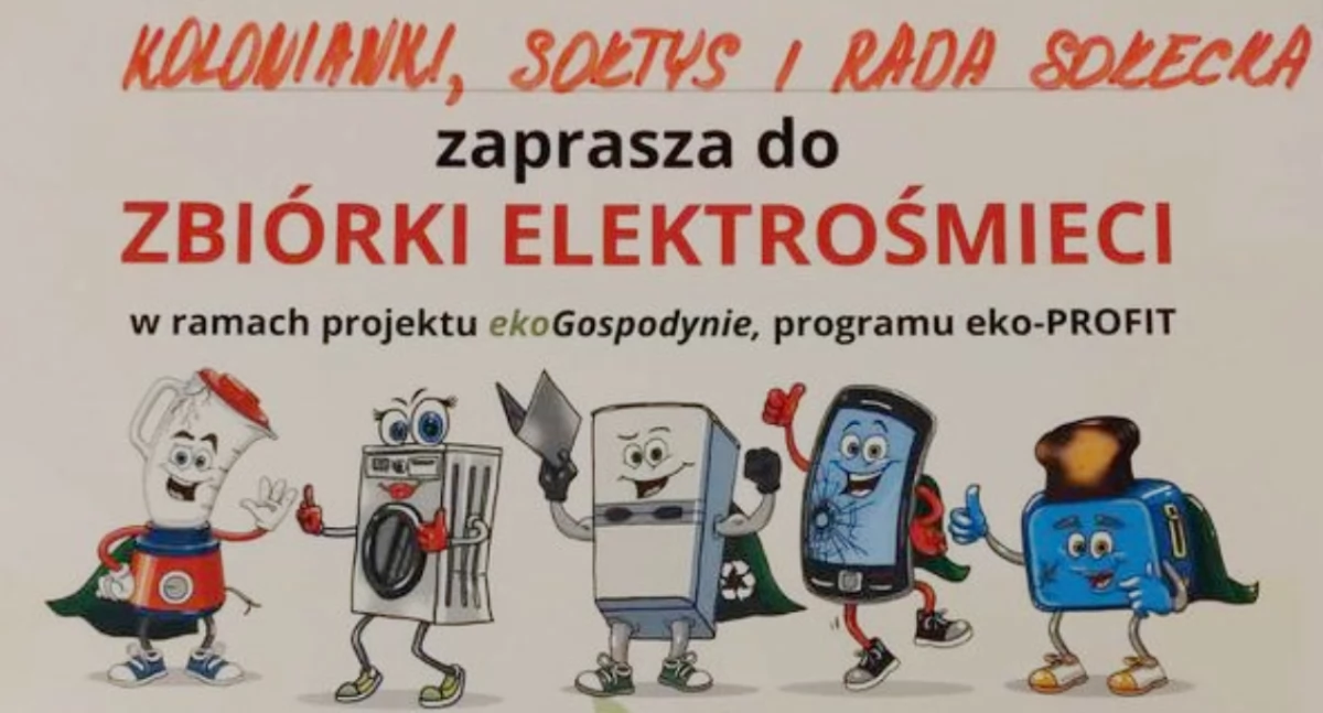 Oddaj elektrośmieci, wesprzyj zbiórkę 