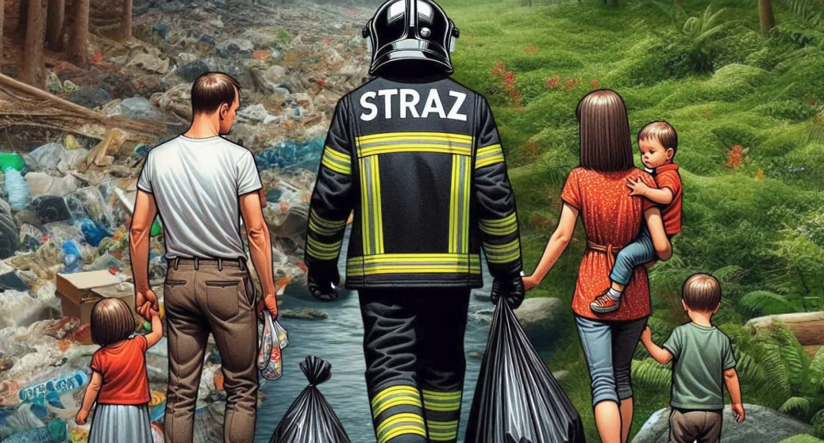 Strażacy na straży czystego środowiska – dołącz do akcji sprzątania lasu!