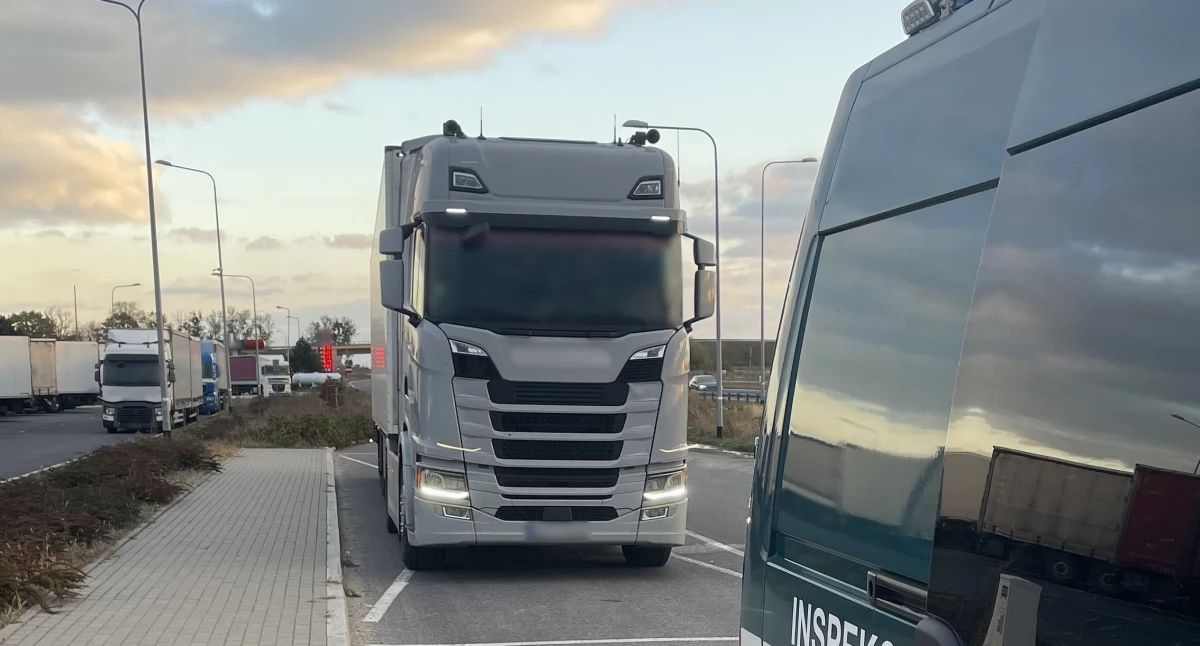 Transport z Turcji do Rosji zatrzymany na S17 przez patrol ITD