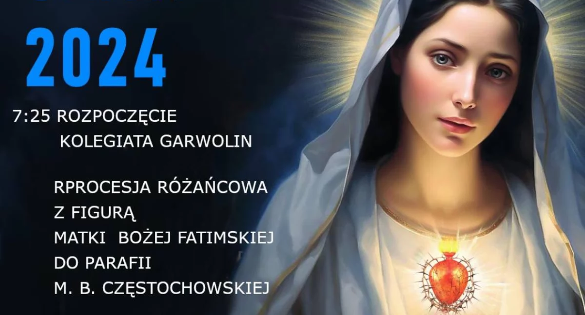 Pierwsza sobota listopada dla Maryi - Rozpoczęcie wyjątkowo wcześniej 