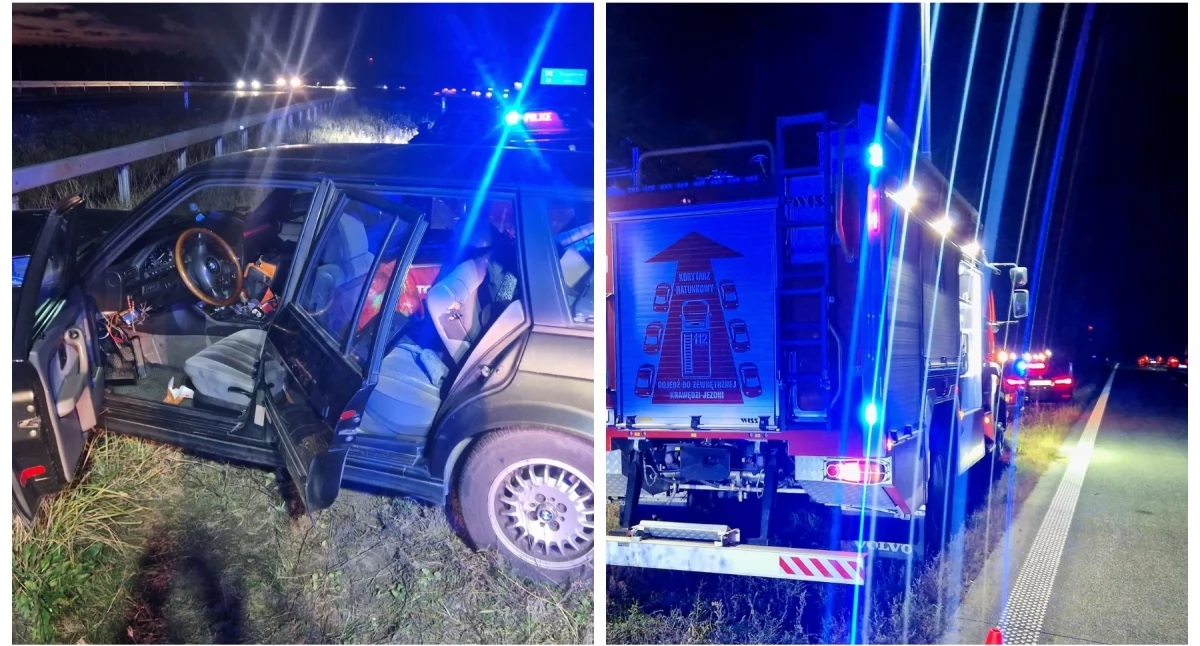 Bmw zderzyło się z ciężarową scanią, a ford z toyotą - Dwa poważne zdarzenia na S17