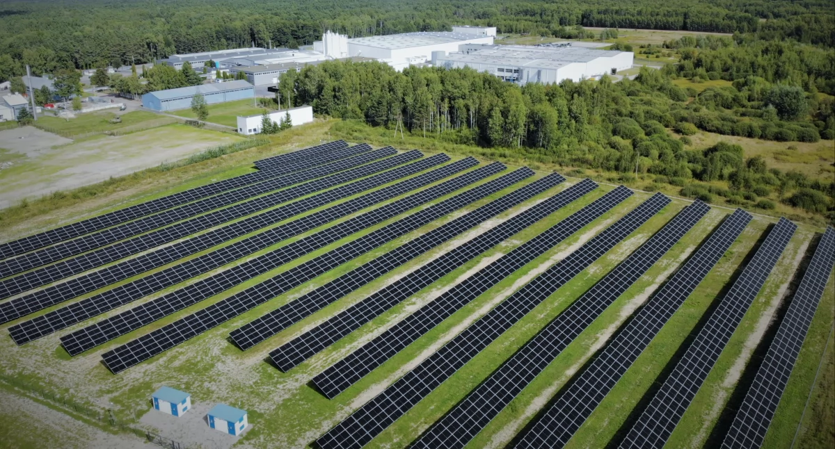 Największa w Europie elektrownia fotowoltaiczna AkzoNobel jest w naszym powiecie! 