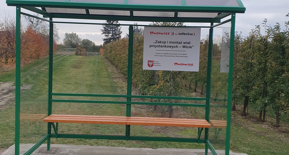 Nowe wiaty z pomocą Mazowsza