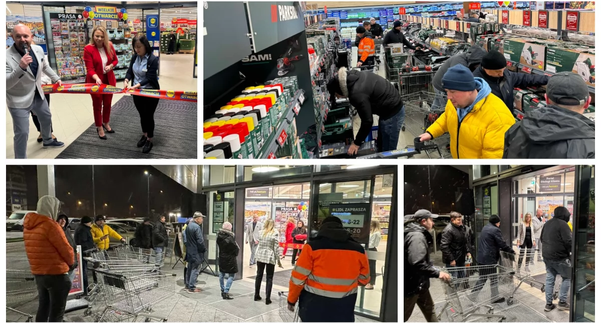 Nowe centrum handlowe zaczyna działać! Pierwszy otworzył się Lidl!