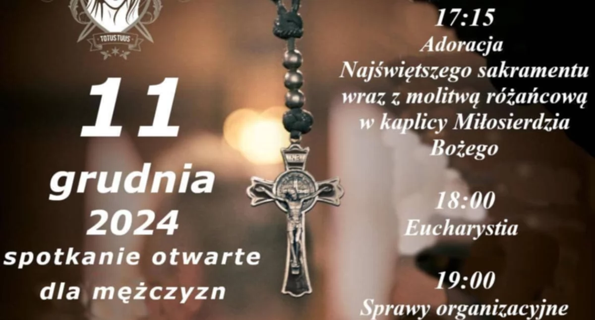 Wojownicy Maryi zapraszają mężczyzn na spotkanie otwarte