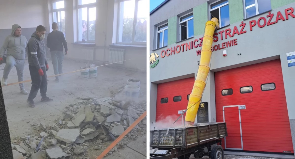 Remont w OSP na początek roku