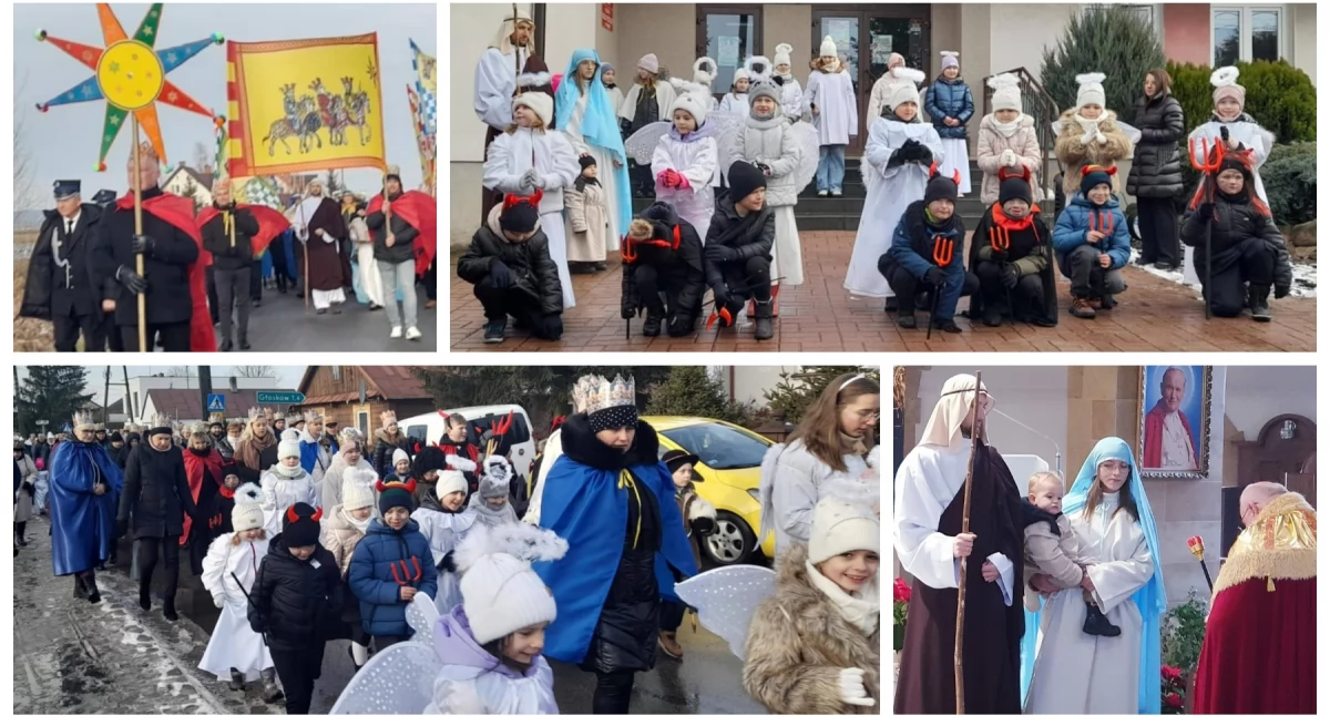 Dali świadectwo wiary, podążając za objawionym Chrystusem! Orszak Trzech Króli w Uninie