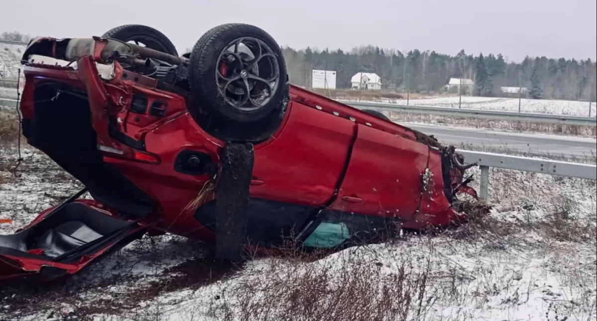 Dachowanie na S17 – Prędkość i zimowe warunki na drodze