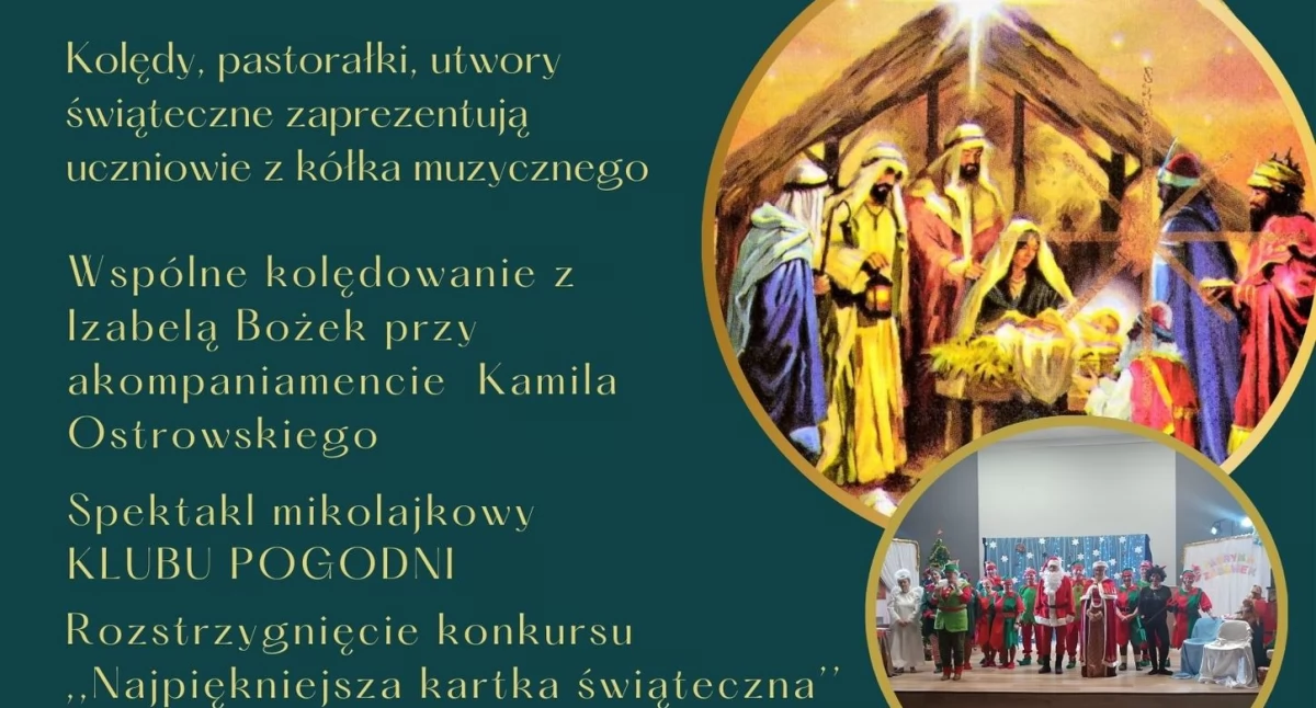 Zapraszają na wspólne kolędowanie