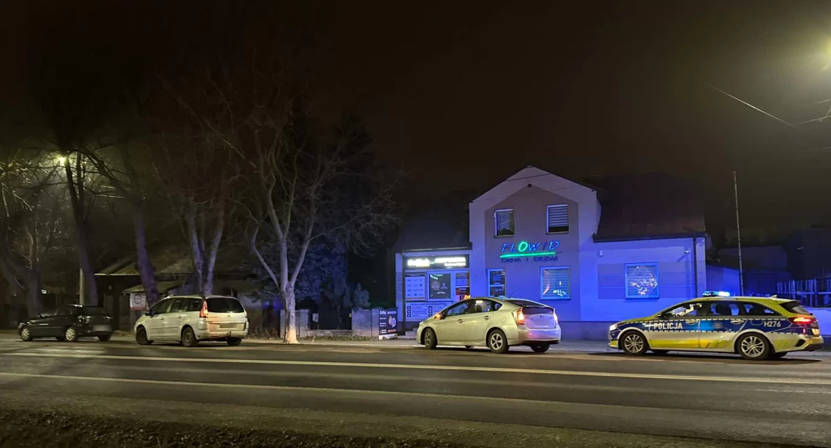 Zderzenie trzech samochodów 