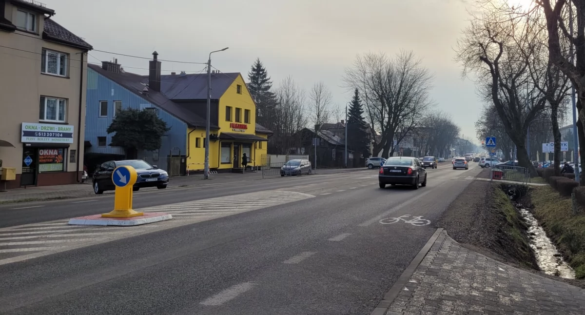 Fragment głównej miejskiej ulicy został zmodernizowany