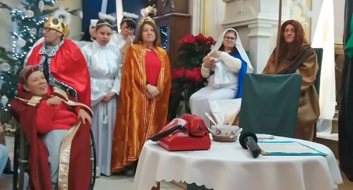 Jasełka w Życzynie: Serce otwarte na innych