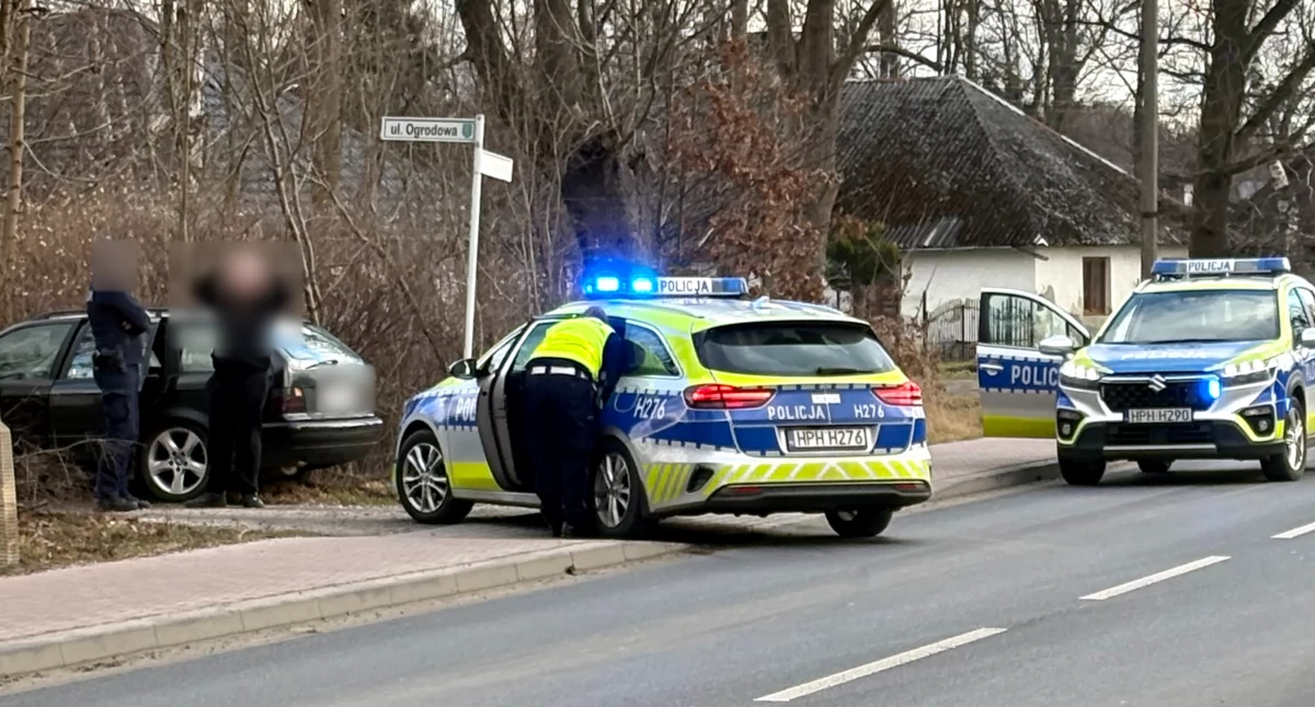 Policyjny pościg za kierowcą bmw