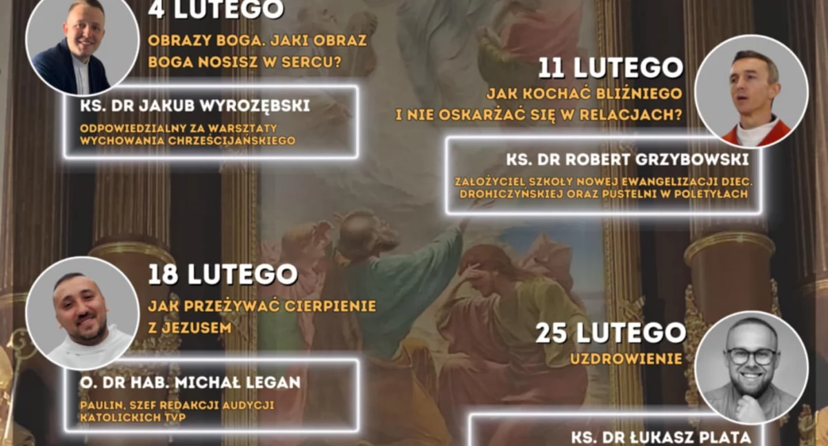 Zimowe wieczory z Jezusem - Program, goście i tematy