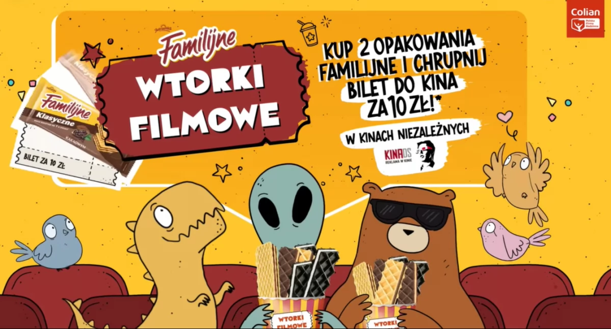 Familijne Wtorki Filmowe w naszym kinie!