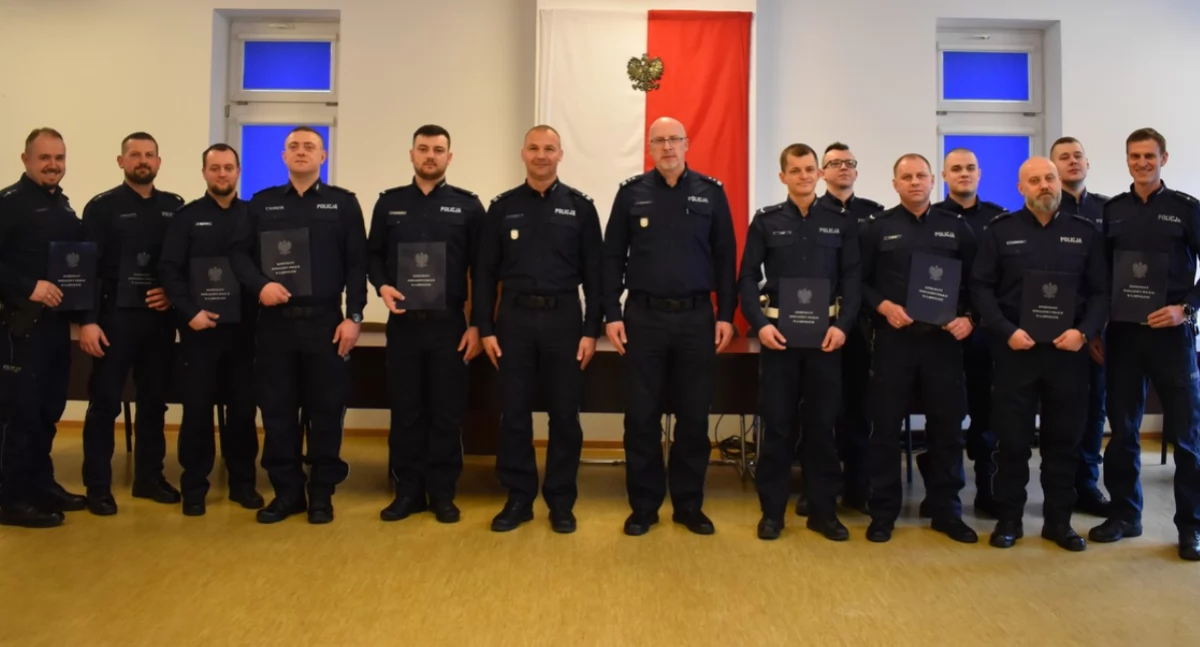 Policjanci awansowali na wyższe stopnie