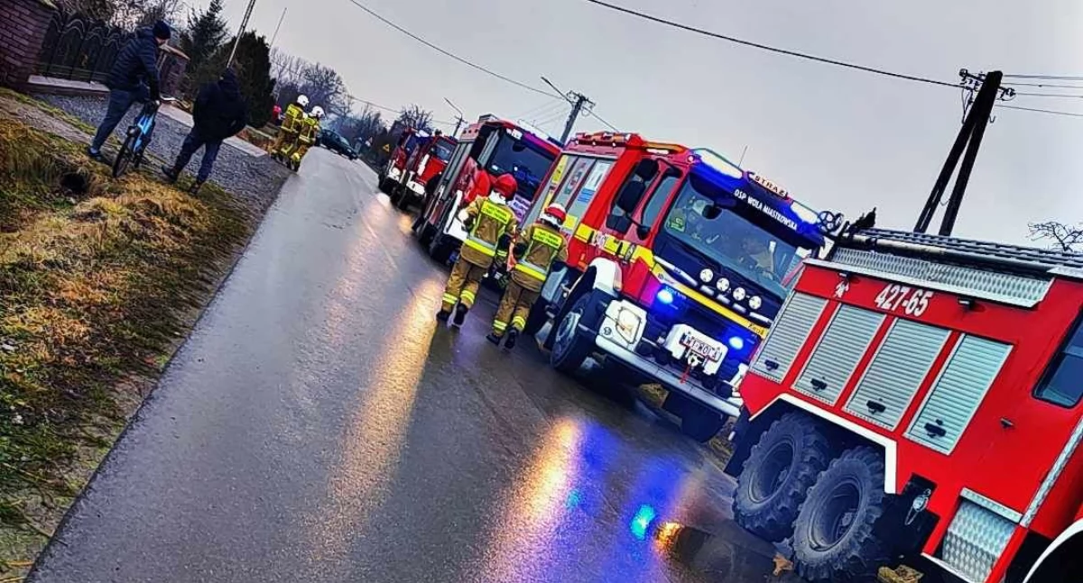 Pożar i szybka reakcja ochotników