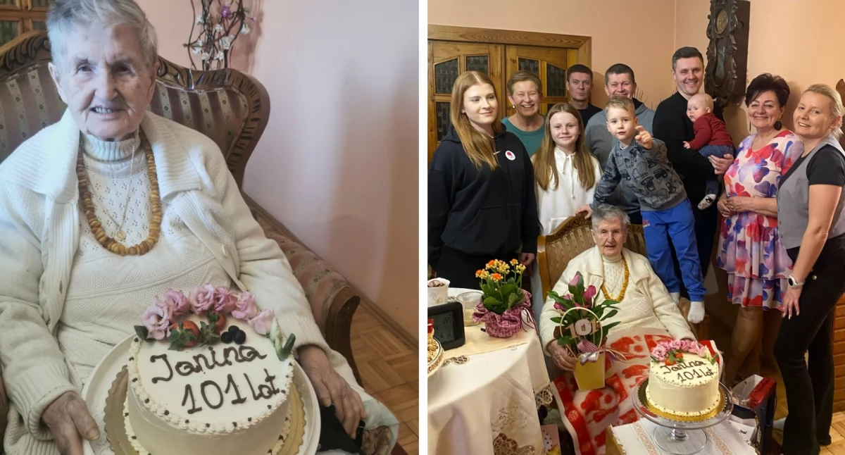 Janina Sionek skończyła 101 lat!
