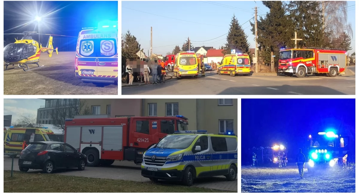 Wybuch butli z gazem, kolizje, pożary i inne zdarzenia - Strażacka kronika zdarzeń PSP w Garwolinie