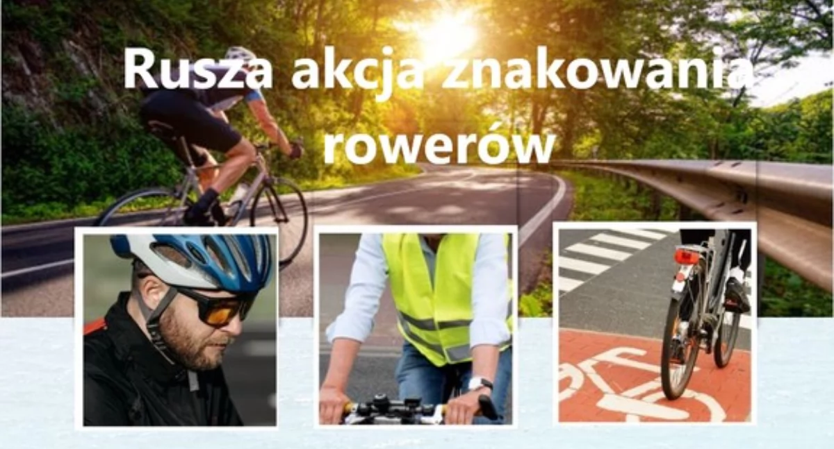 Rusza akcja znakowania rowerów - Pierwszy termin już w kwietniu