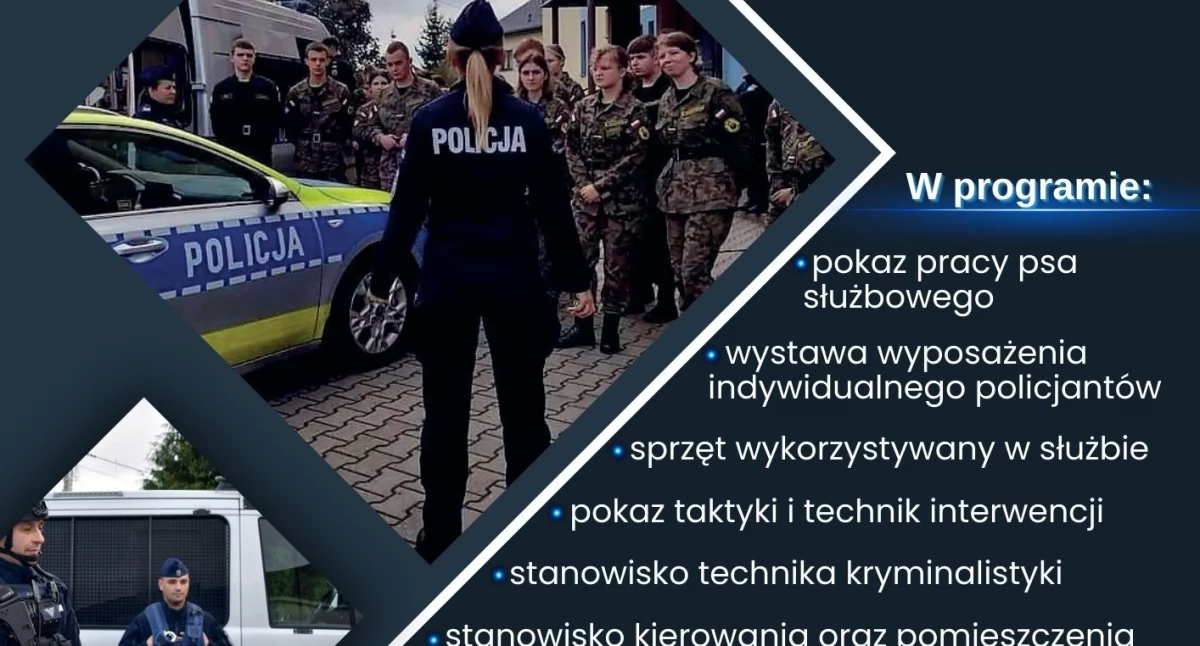 Poznaj policyjną służbę od podszewki! Dzień otwarty w komendzie policji!