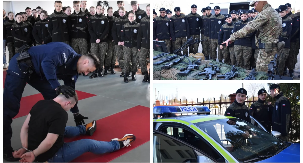 Młodzież poznała kulisy pracy w policji