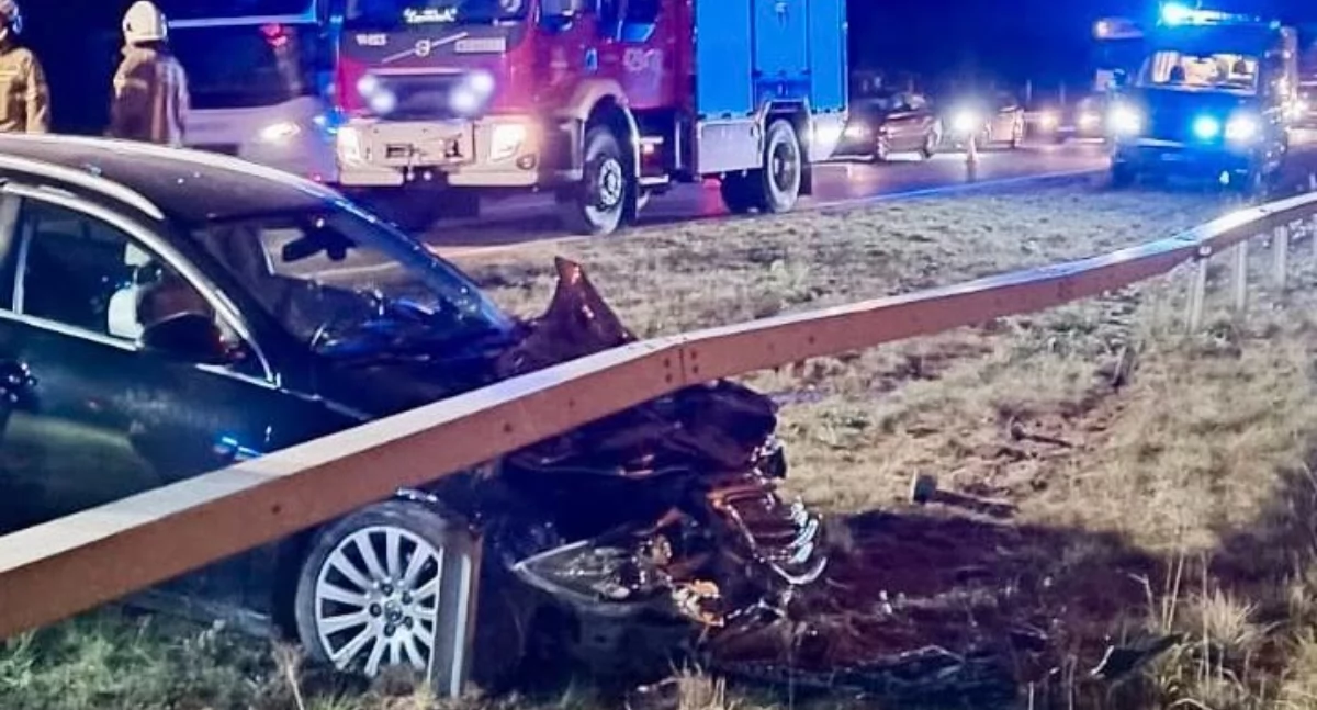 Małe dziecko w szpitalu po wypadku na S17 