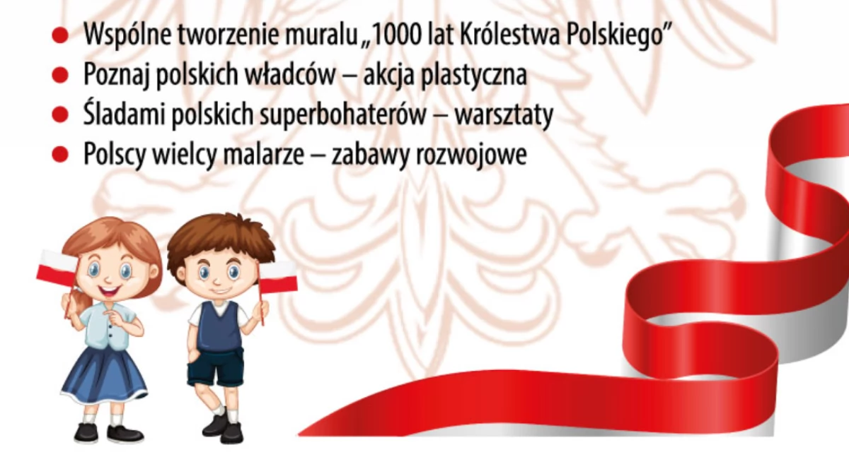 Piknik rodzinny w Dzień Flagi: Biało-czerwone barwy wspólne i superbohaterowie