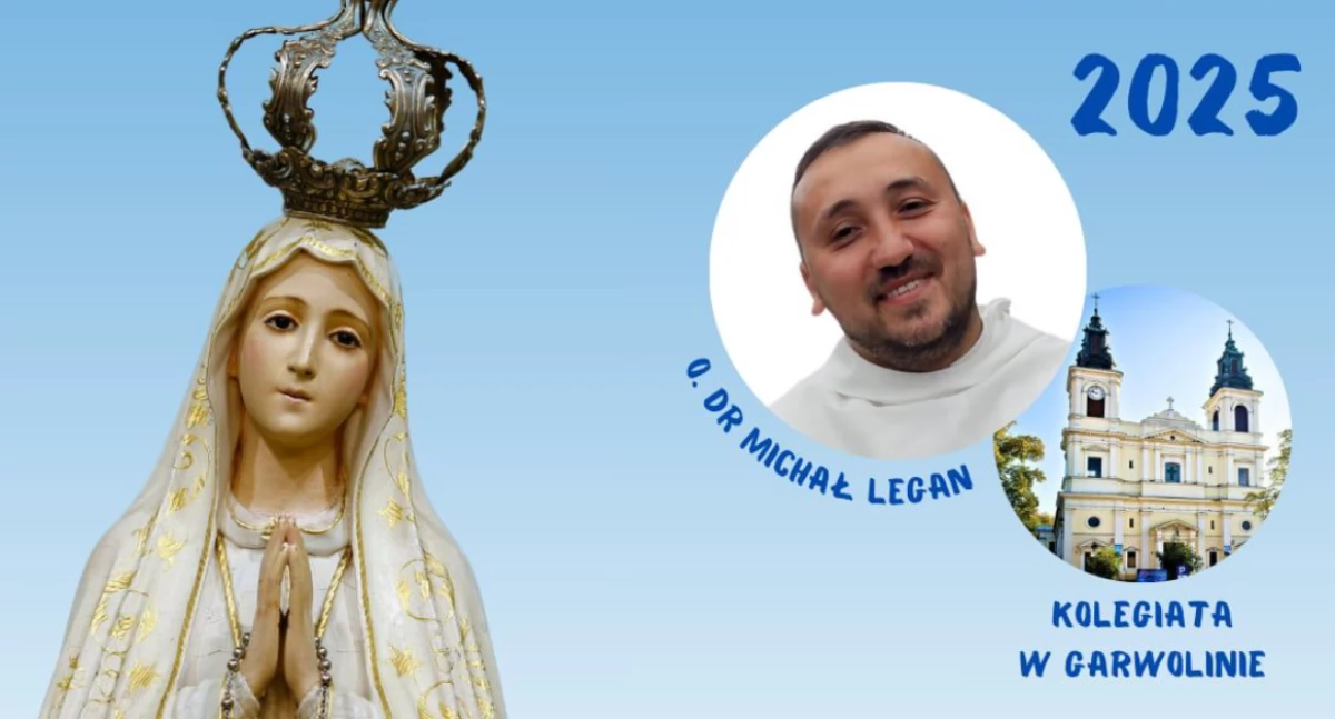 Paulin Michał Legan w kolegiacie - Nabożeństwo fatimskie i zawierzenie Matce Bożej