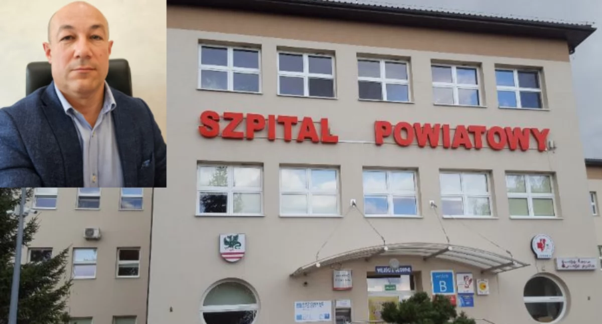 Zamieszanie w garwolińskim szpitalu: Michał Rękawek komentuje słowa starosty i wyjaśnia swoją rezygnację